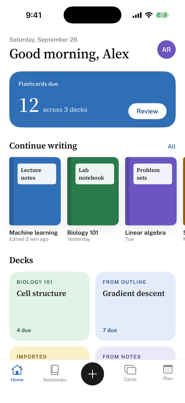 Recursive on iPhone